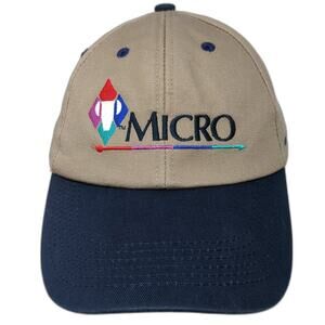 Micro Dairy Logic U.S. Flag Strapback Baseball Cap Multicolor One Size Legend